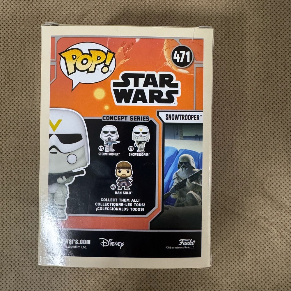 Funko POP! Star Wars: Concept - Snowtrooper Vinyl Figure #471 - Picture 5 of 6